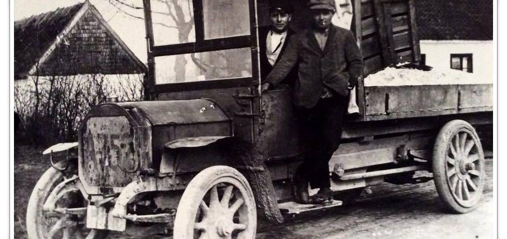 Holmegaard Glasværk. Den første lastbil_fensmark_by_176